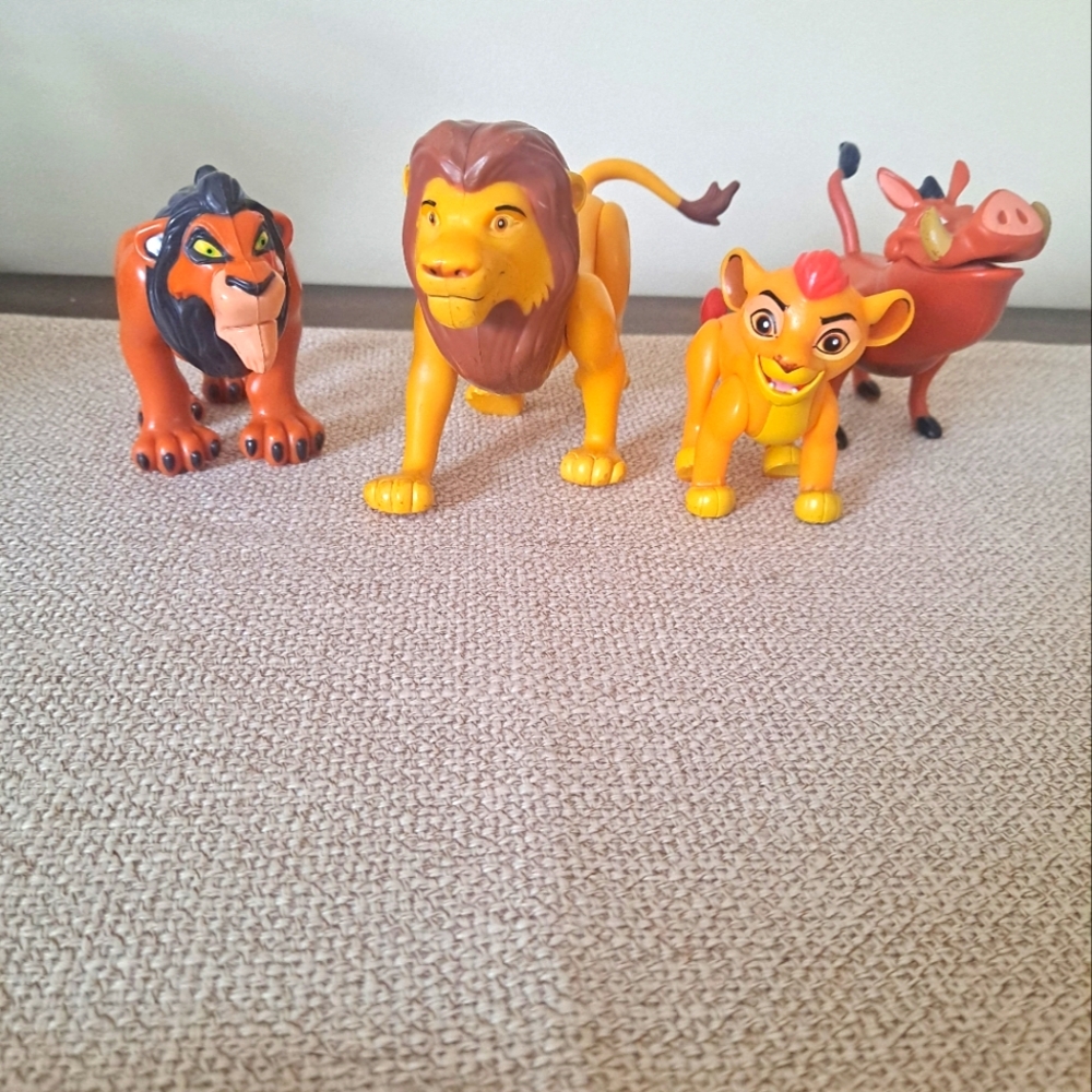 The Lion King Lot Of 4 Figures